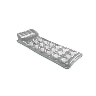 Intex 18-Pocket Suntanner Inflatable Floating Mat - Gray