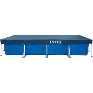 Intex #28039 Protective cover for rectangular pool Blue 450x220x20M