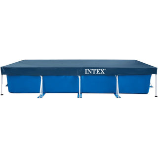 Intex #28039 Protective cover for rectangular pool Blue 450x220x20M