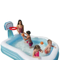 Intex #57183NP Swim Center Shooting Hoops Family Pool