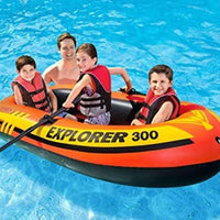 Intex #58332NP Pool Explorer 300 Boat Set With Pump 2.11x1.17x0.41M