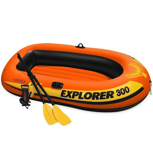 Intex #58332NP  Pool Explorer 300 Boat Set With Pump 2.11x1.17x0.41M