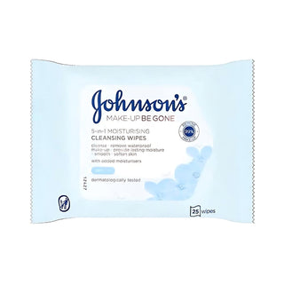 Johnson's MAKE-UP BE GONE Moisturising 25 Wipes