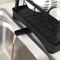 Kitchen dish rack multi-functional storage rack