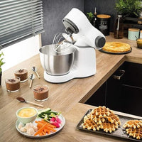 Krups KA 3121 Master Perfect kitchen machine 1000 Watt, dark grey/white