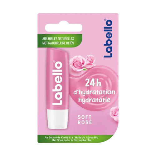 Labello Soft Rose Lip Care 4.8g