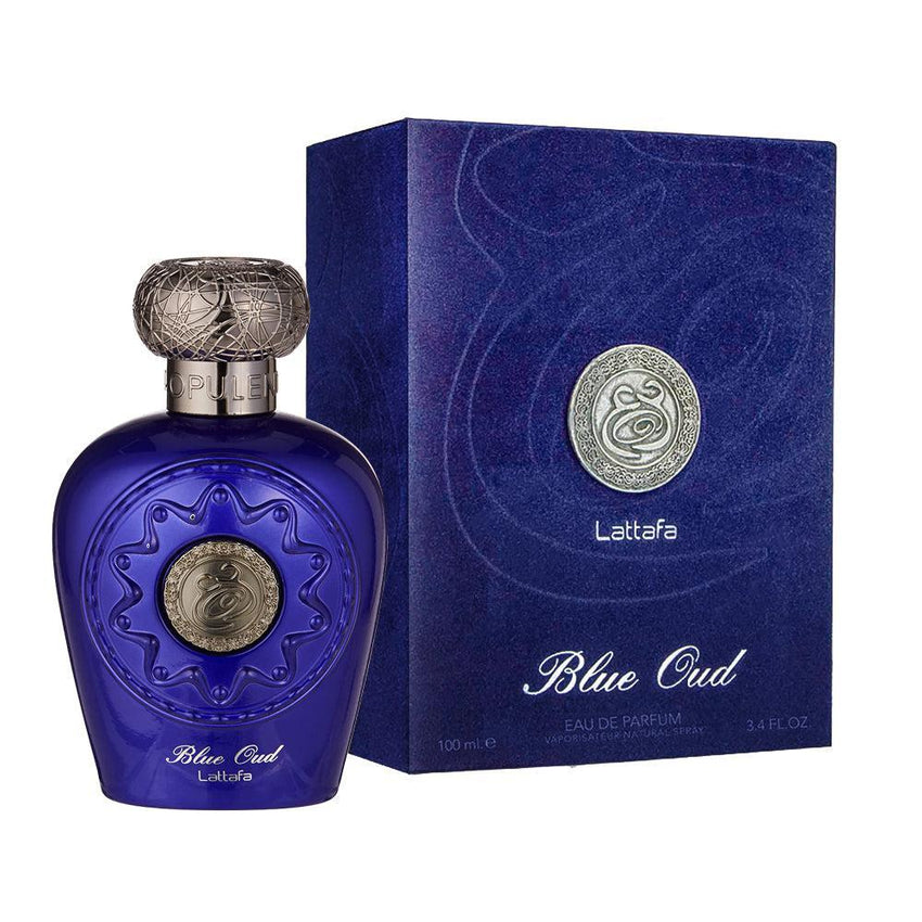 Lattafa Blue Oud Eau De Parfum Spray (Unisex) 100ml