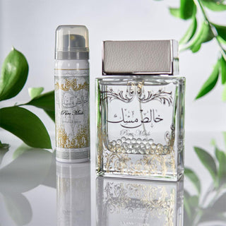 Lattafa Pure Musk Khalis Musk Unisex 100ml Eau De Parfum Free Deodrant