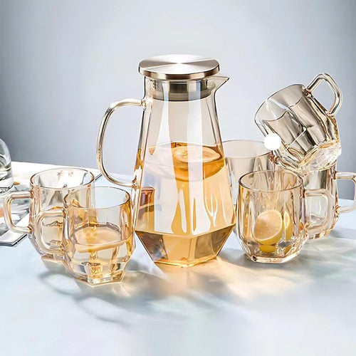 Light Luxury High Boron Water Appliance Gift Box Set 7 Pcs