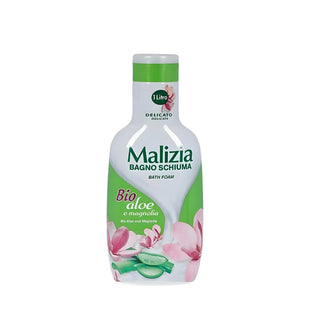 Malizia Shower Gel Organic Aloe And Magnolia Delicate 1L