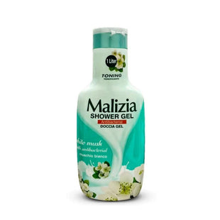 Malizia Shower Gel  White Musk With Antibacterial 1L