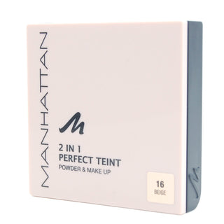 Manhattan 2 in 1 Perfect Teint Powder - Beige 16