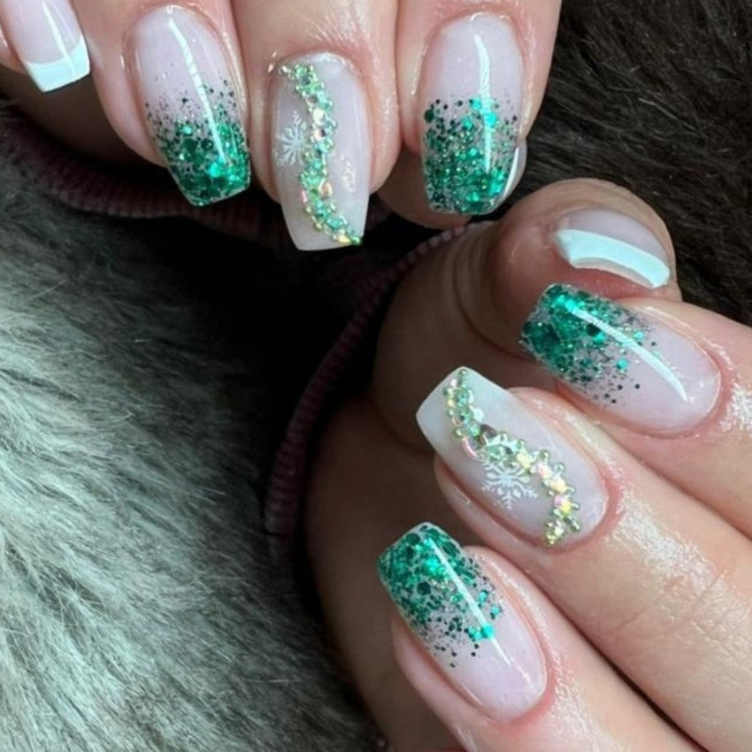 Colored Rocks Meta Nail color 10