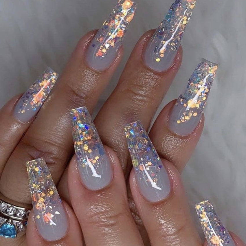 Magic Foil Liquid Builder Gel Meta Nail 6