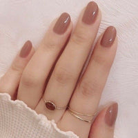 Milk Tea Meta Nail Color 5
