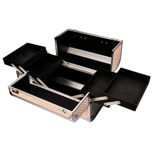 Multipurpose Vanity case/Makeup Box/Jewellery Box/Cosmetic Storage Box Makeup And Jewellery Vanity Box