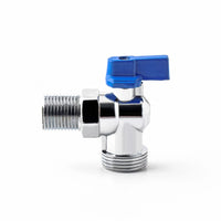 Angle Stop Valve DN15 Male X G34 DN20 Male Thread Quarter Turn Ball Valve New-tool-