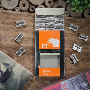 Metal Pencil Sharpener - Aluminum Alloy Manual Sharpener Pack Of 24 Pcs