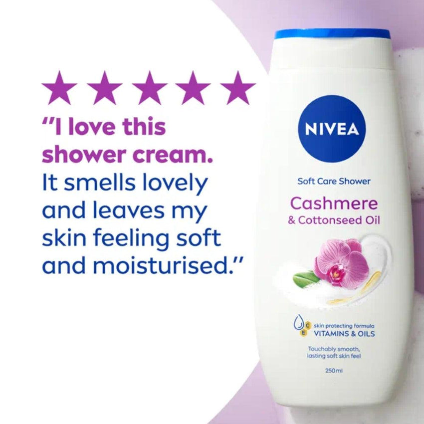 NIVEA Cashmere & Cotton Oil Shower Gel