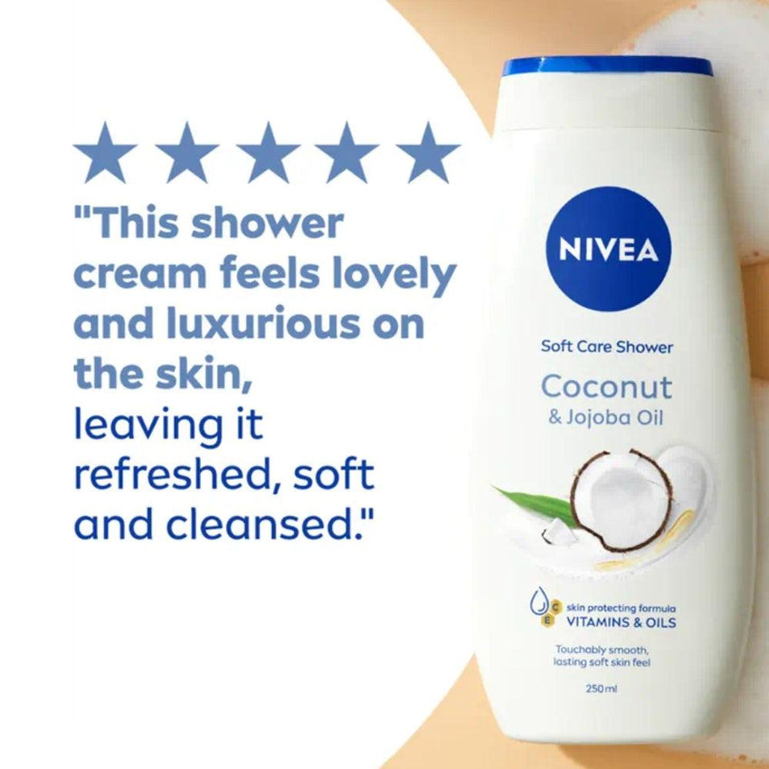 NIVEA Coconut & Jojoba Oil Shower Cream