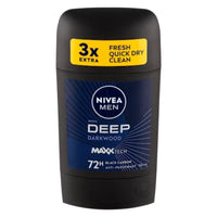 NIVEA MEN DEEP Deep Dark Wood Anti-Perspirant Stick 50ml