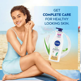 Nivea Body Lotion Aloe Protection With SPF15 400 ml