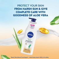 Nivea Body Lotion Aloe Protection With SPF15 400 ml