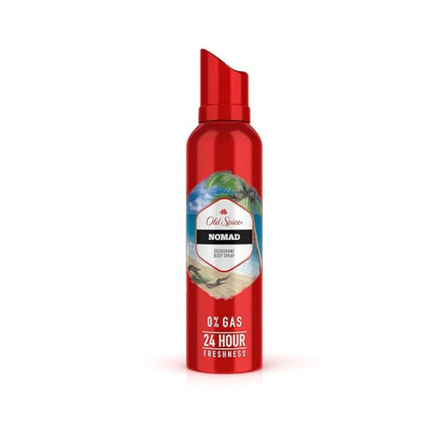 Old Spice Nomad No Gas Deodorant Body Spray Perfume for Men, 140 ml