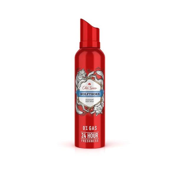 Old Spice Wolfthorn No Gas Deodorant Body Spray Perfume for Men, 140 ml