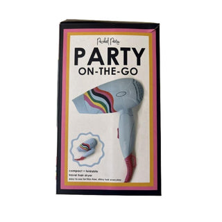 Packed PartyParty On-The-Go Foldable Travel Hair Dryer D3