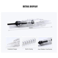 Permanent Makeup Tattoo Cartridge Needles For Tattoo Eyebrow Eyeliner Lip Microblading Shading(10mm Diameter)