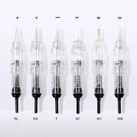 Permanent Makeup Tattoo Cartridge Needles For Tattoo Eyebrow Eyeliner Lip Microblading Shading(10mm Diameter)