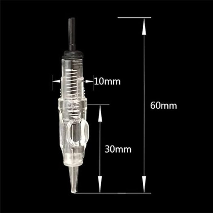 Permanent Makeup Tattoo Cartridge Needles For Tattoo Eyebrow Eyeliner Lip Microblading Shading(10mm Diameter)