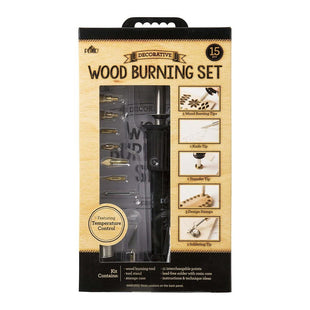 Plaid Crafting Tools Decorative Wood Burning Set - 15 Piece