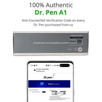 Rechargeable Dr Pen A1-W Professional Dermapen Electric Stamp Design Microneedling Face Roller For Face Skin Care & Microblading