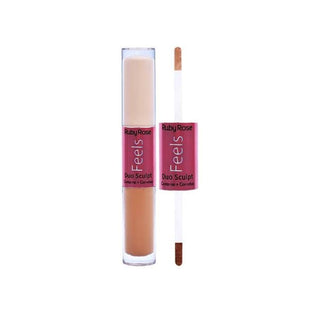Ruby Rose Feels Duo Sculpt Contorno + Coreectivo