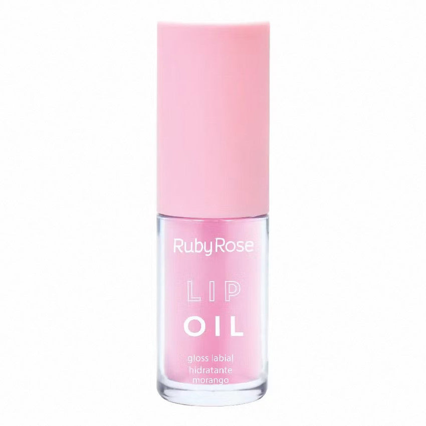 Ruby Rose HB-8221 Lip Oil Gloss Labial Hidratante Morango