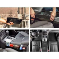 SHREEJIIH 2Pcs Catch Caddy Car Seat Catcher, Car Organizer Black Color for Innova Crista, Audi A4 & All Other Cars  1 Set 2 Pcs Multicolor
