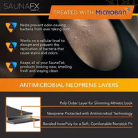 SaunaFX Women's Slimming Neoprene Sauna Vest With Microban Antimicrobial Product Protection