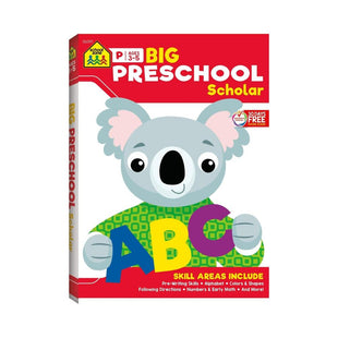 School Zone Big Preschool Scholar Workbook