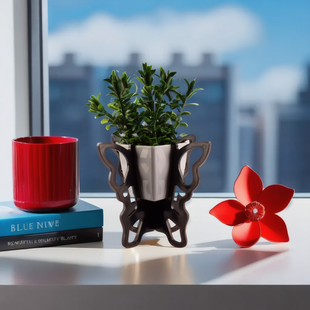 Sculptural Fusion Vase