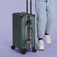 Set Of 3 Aluminum Frame Suitcase