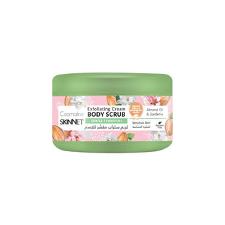 Cosmaline SkinNet Exfoliating Cream Body Scrub Almond Oil and Gardenia 250ml