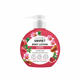 Cosmaline SkinNet Body Lotion Glowing Grenadine and Almond Oil 400ml