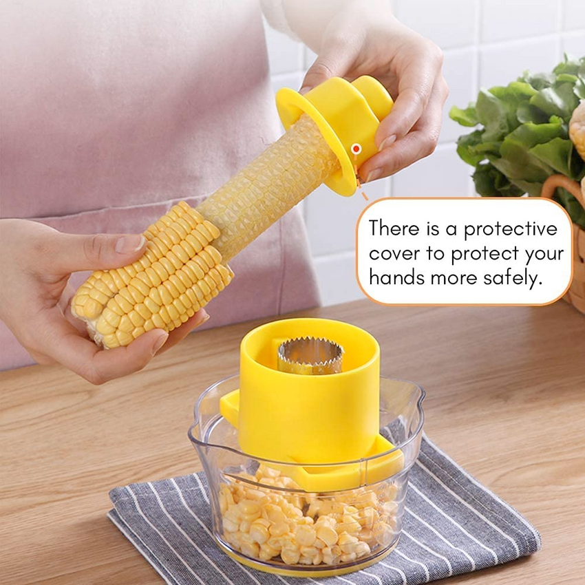 Stainless Steel Corn Peeler Creative Corn Thresher Corn Planer