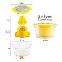 Stainless Steel Corn Peeler Creative Corn Thresher Corn Planer