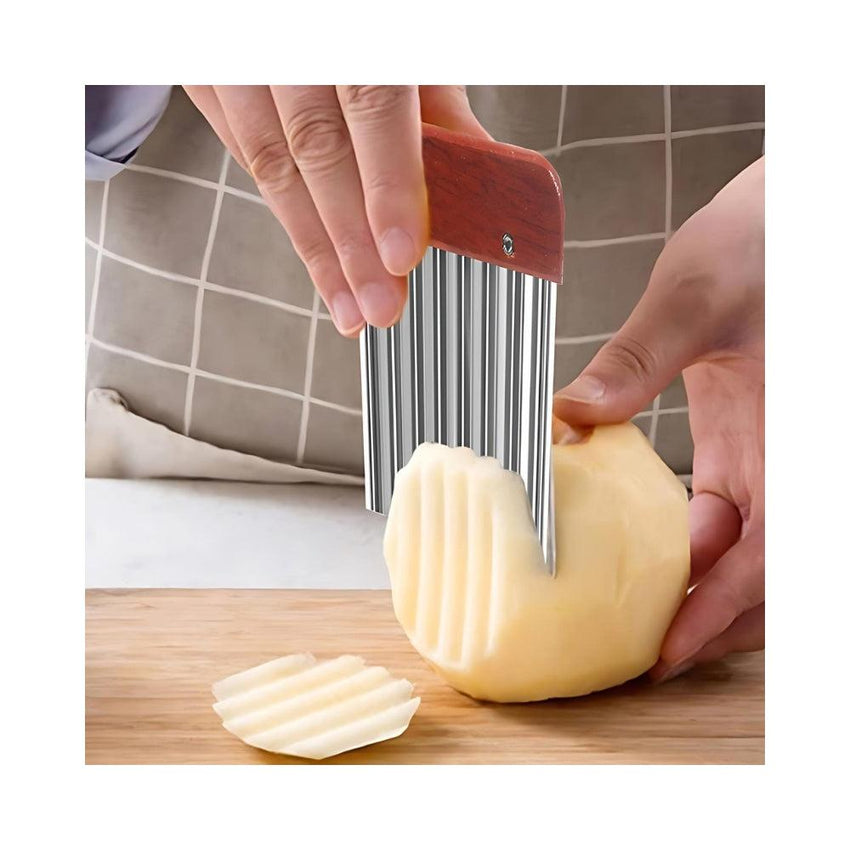 Stainless Steel Crinkle Cutter