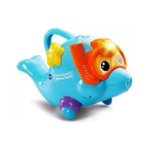 Swim & Spray Musical Dolphin Bath Toy  (Multicolor)