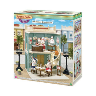 Sylvanian Families Town - Delicious Restaurant Playset, New Town Series, 6018