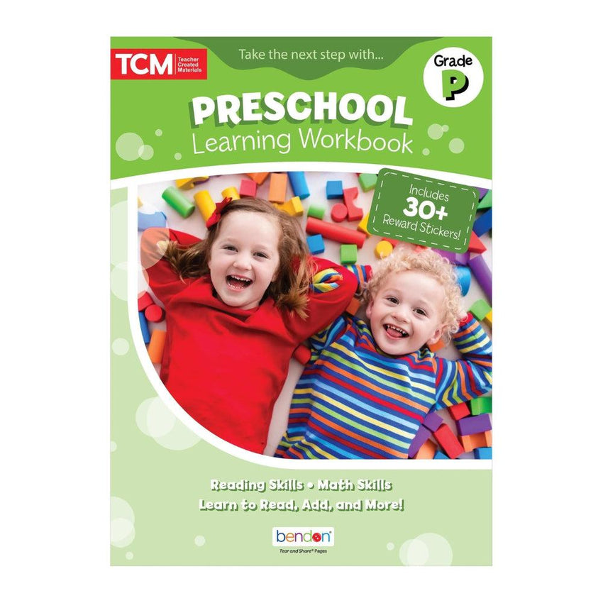 Teacher Created Materials Preschool, PreK, 288 Page Workbook, Paperback